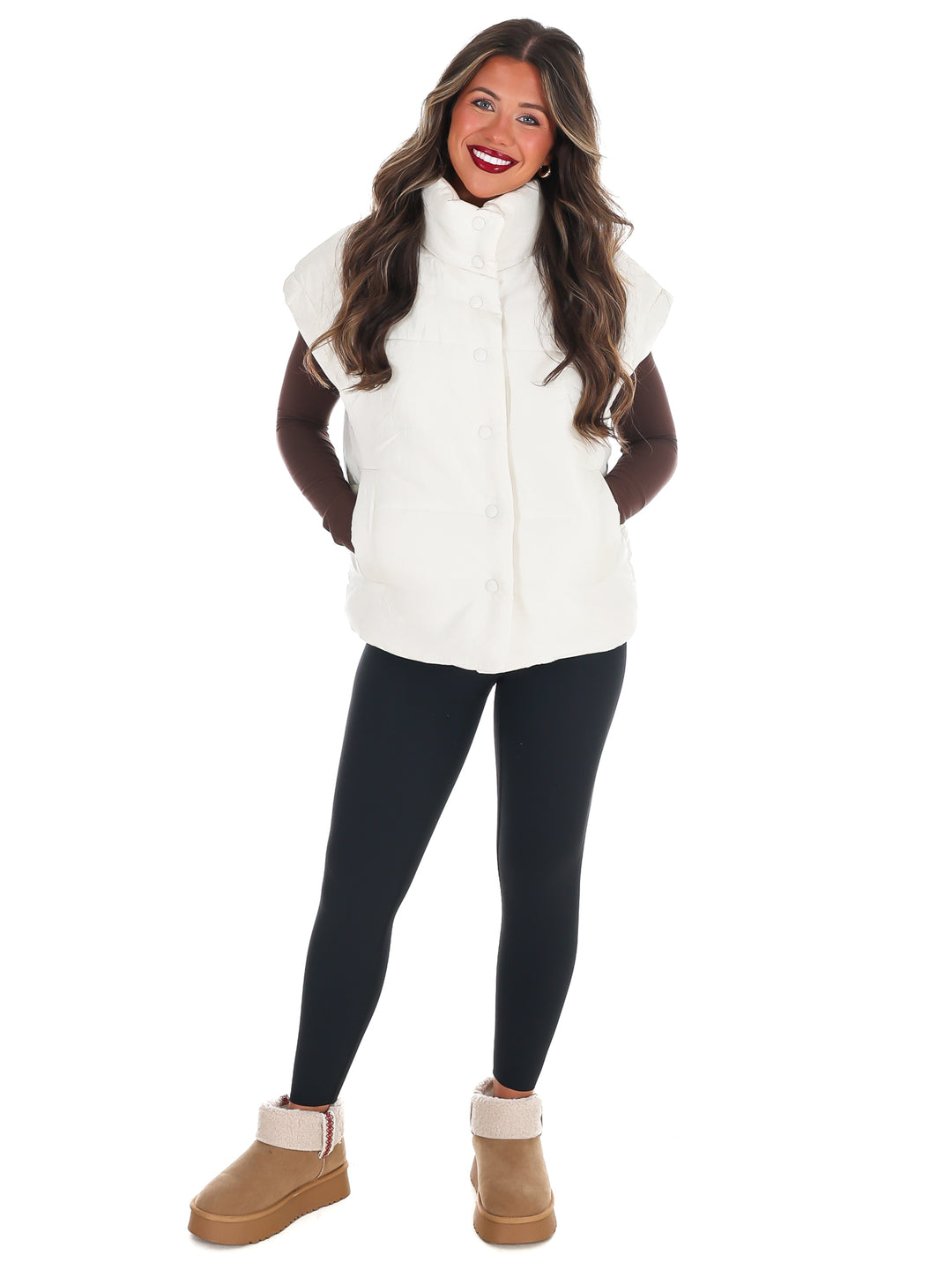 Oversized Puffer Vest Doorbuster