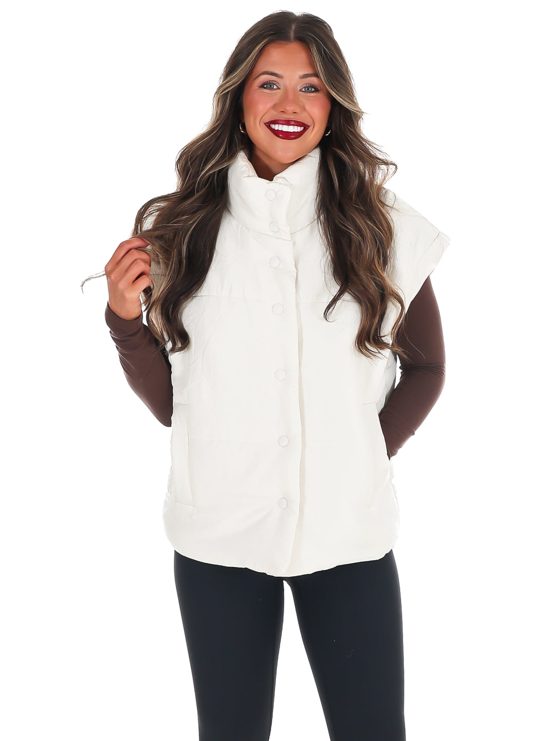 Oversized Puffer Vest Doorbuster