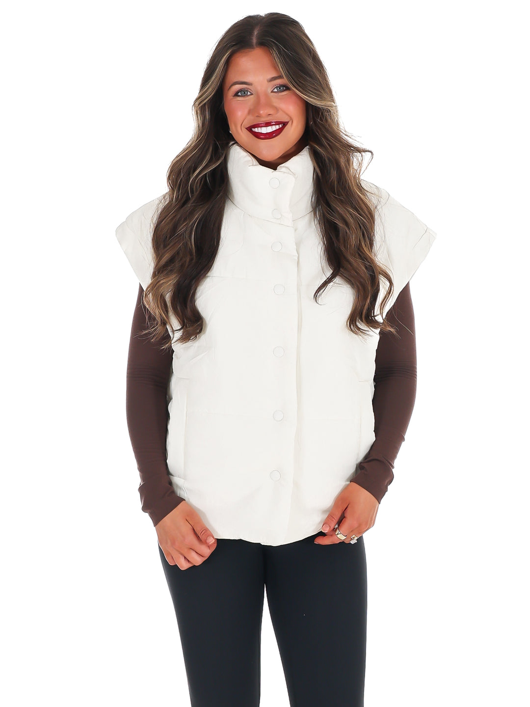 Oversized Puffer Vest Doorbuster