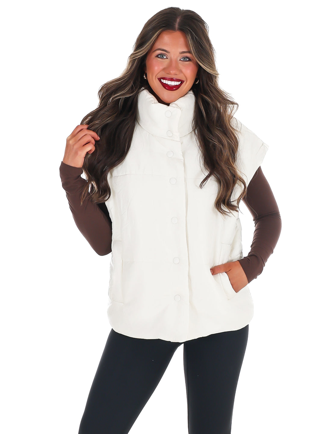 Oversized Puffer Vest Doorbuster
