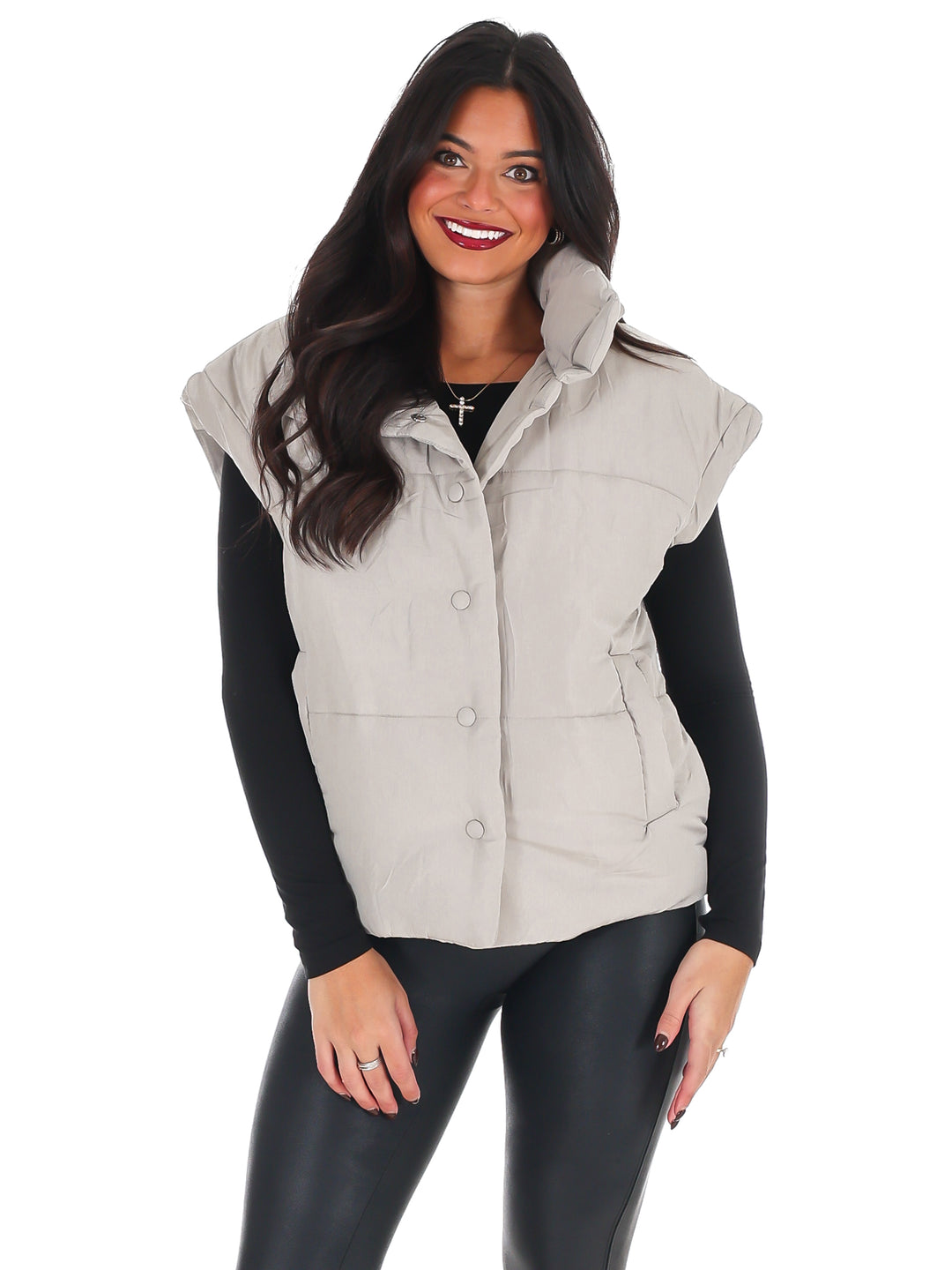 Oversized Puffer Vest Doorbuster