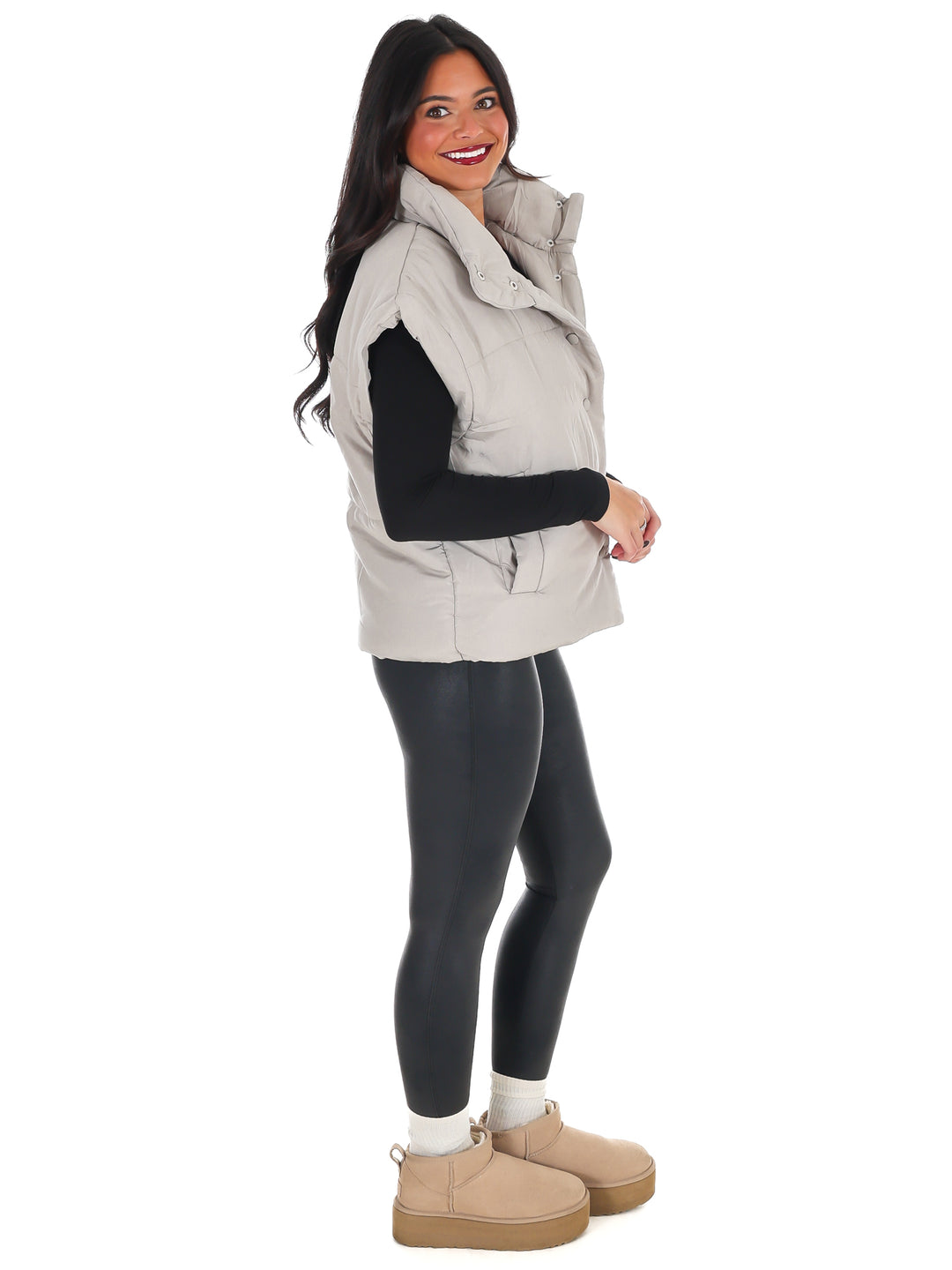 Oversized Puffer Vest Doorbuster