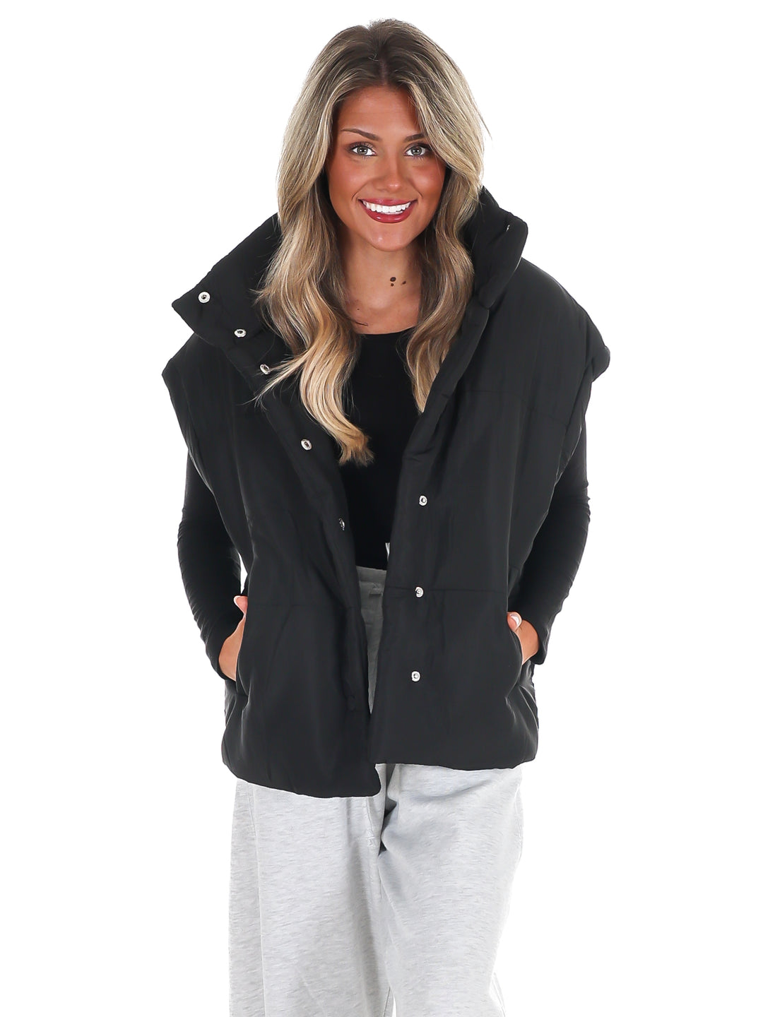 Oversized Puffer Vest Doorbuster