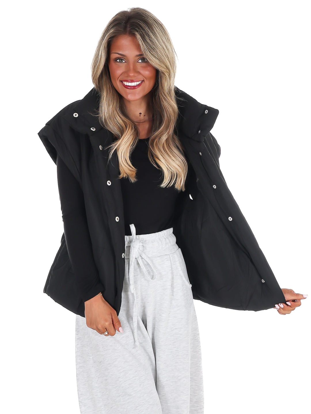 Oversized Puffer Vest Doorbuster