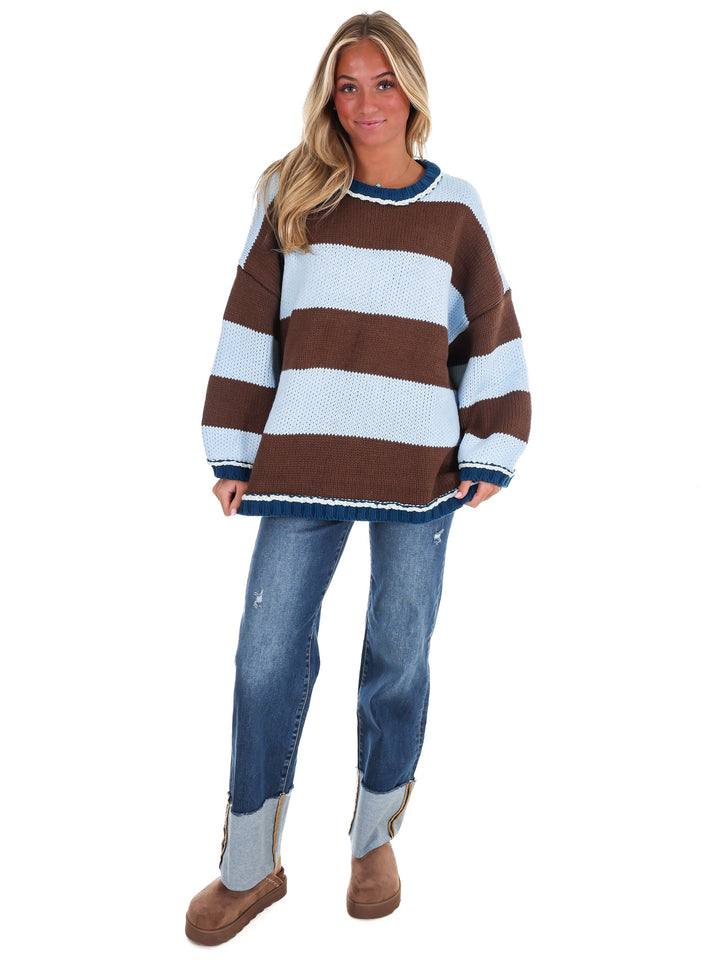 Slow Morning Stripe Sweater