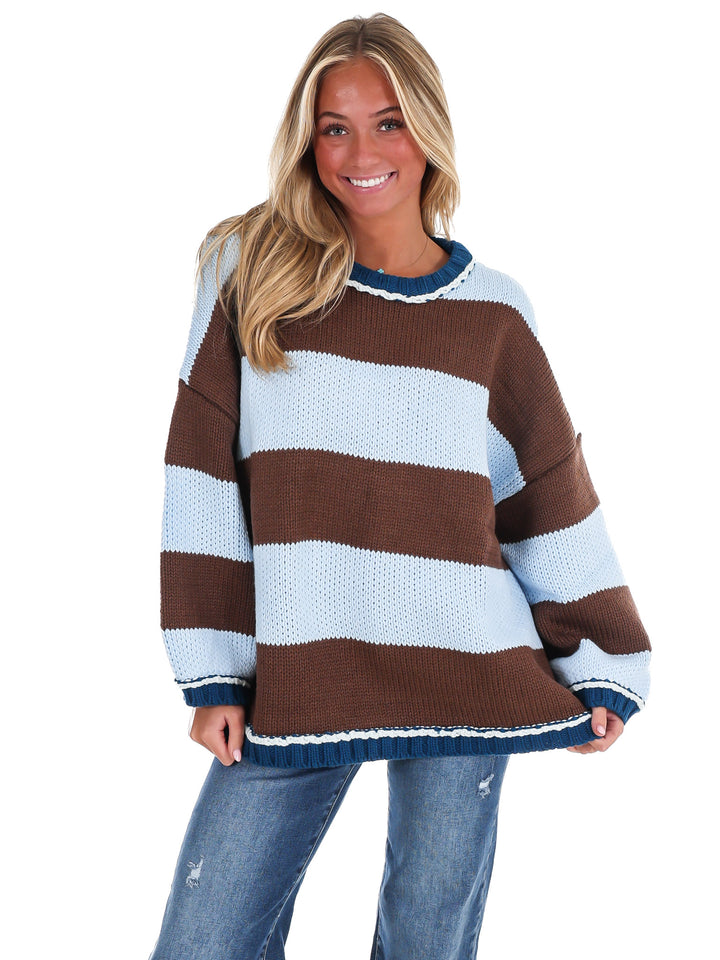 Slow Morning Stripe Sweater