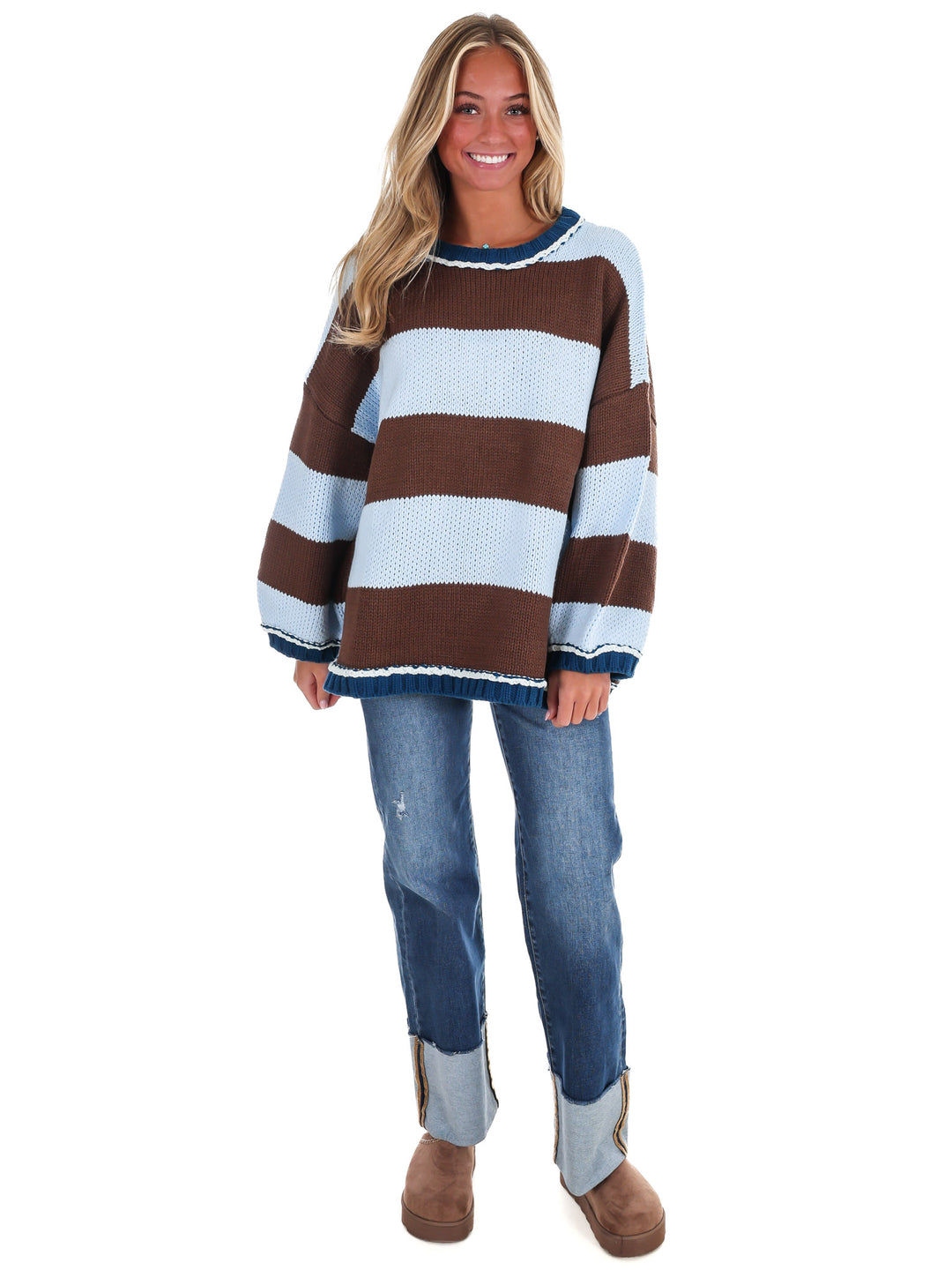 Slow Morning Stripe Sweater