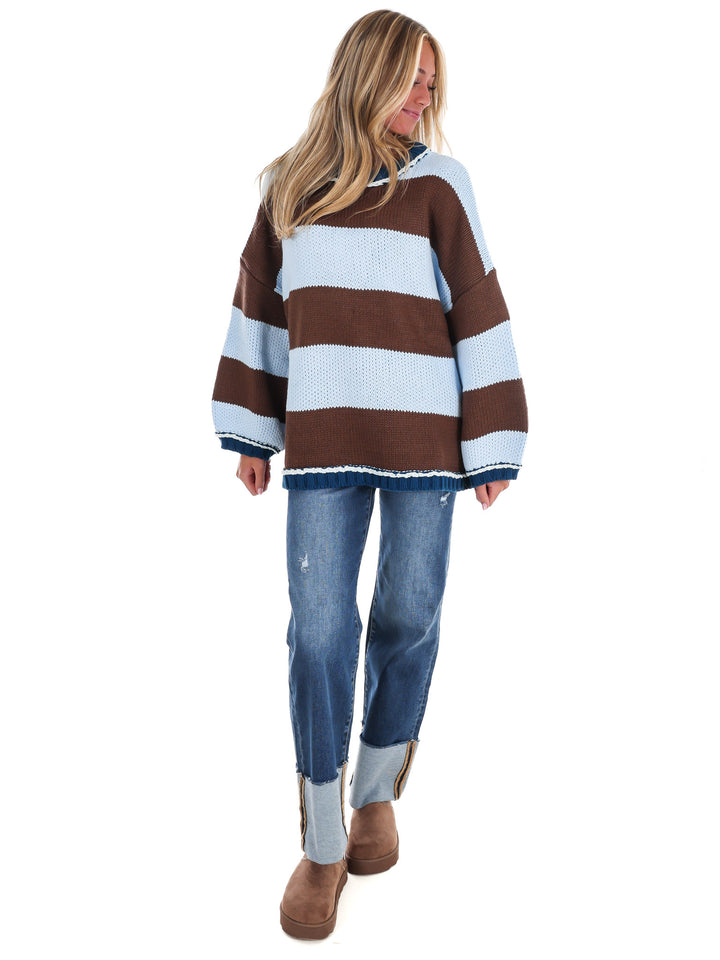 Slow Morning Stripe Sweater