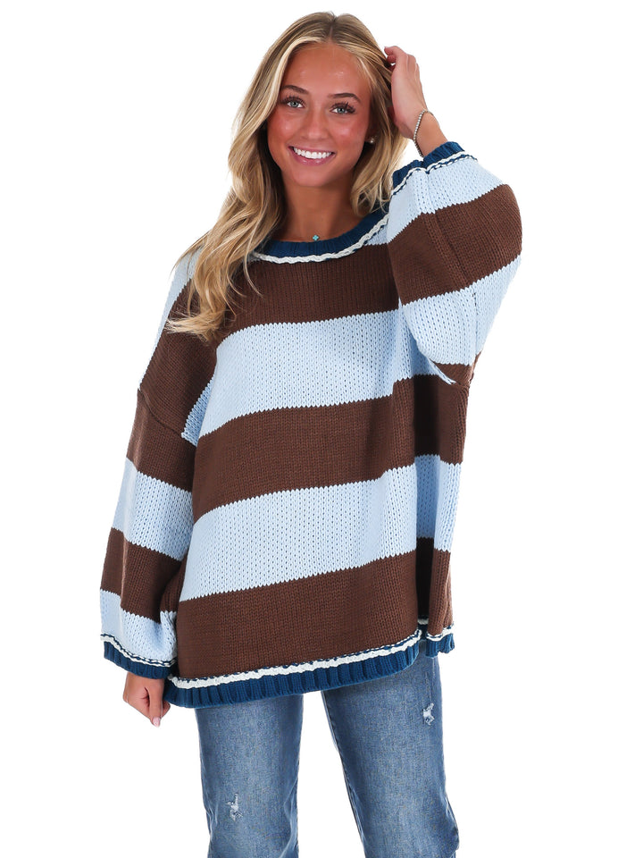 Slow Morning Stripe Sweater