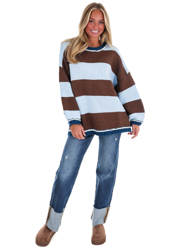 Slow Morning Stripe Sweater
