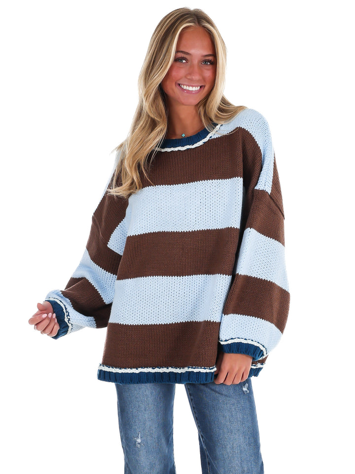 Slow Morning Stripe Sweater