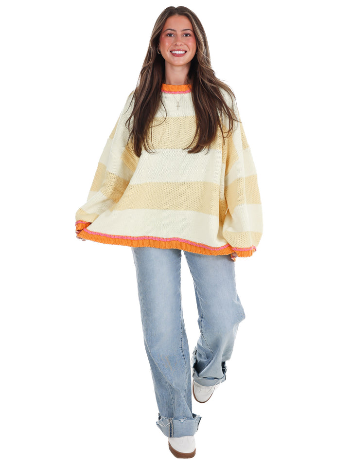 Slow Morning Stripe Sweater