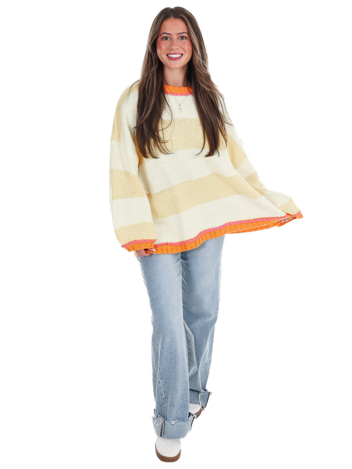 Slow Morning Stripe Sweater