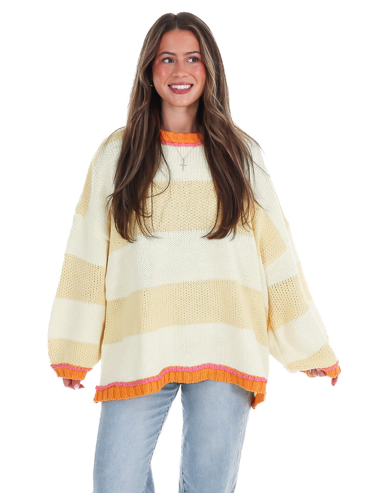 Slow Morning Stripe Sweater