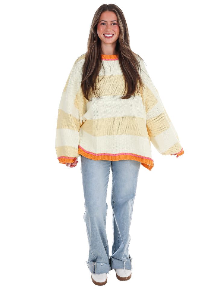 Slow Morning Stripe Sweater
