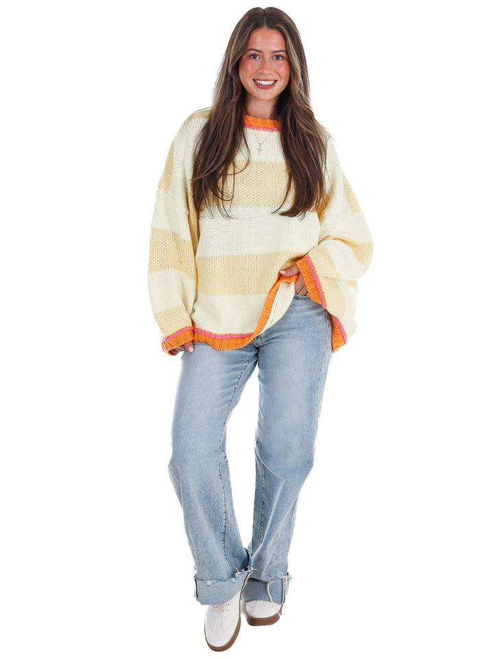 Slow Morning Stripe Sweater