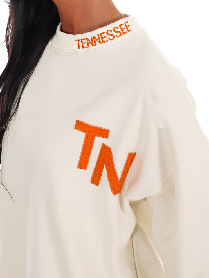 Tenn Print Pullover Sweater