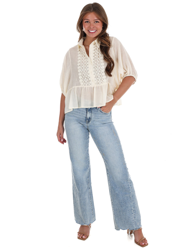 Poetic Charm Lace Top