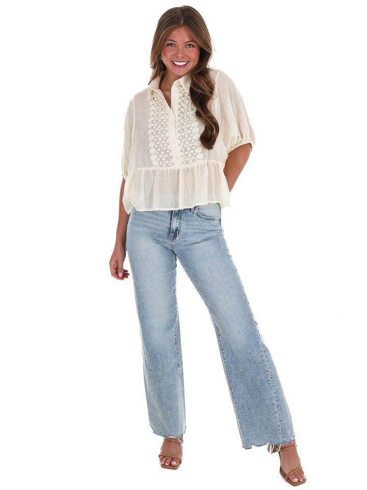 Poetic Charm Lace Top