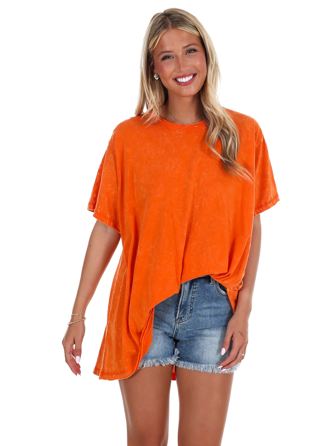 Falling Away Oversized Top