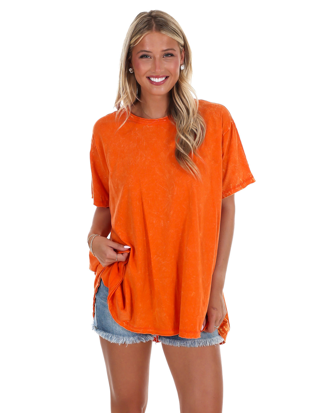 Falling Away Oversized Top
