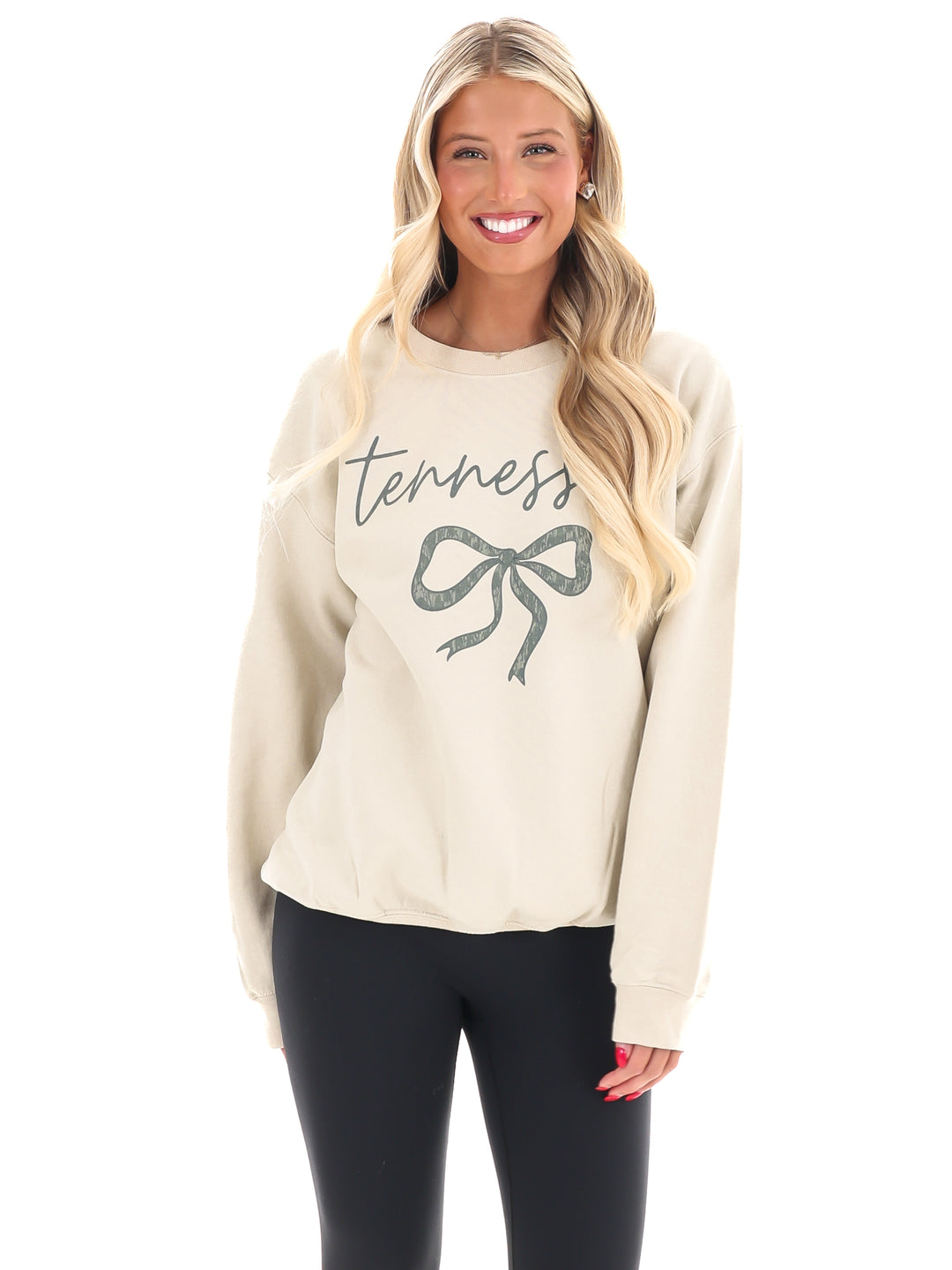 Camo Tennessee Coquette Bow Sweatshirt