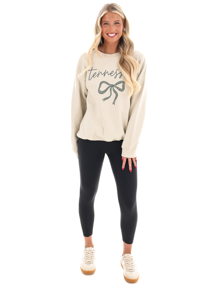 Camo Tennessee Coquette Bow Sweatshirt