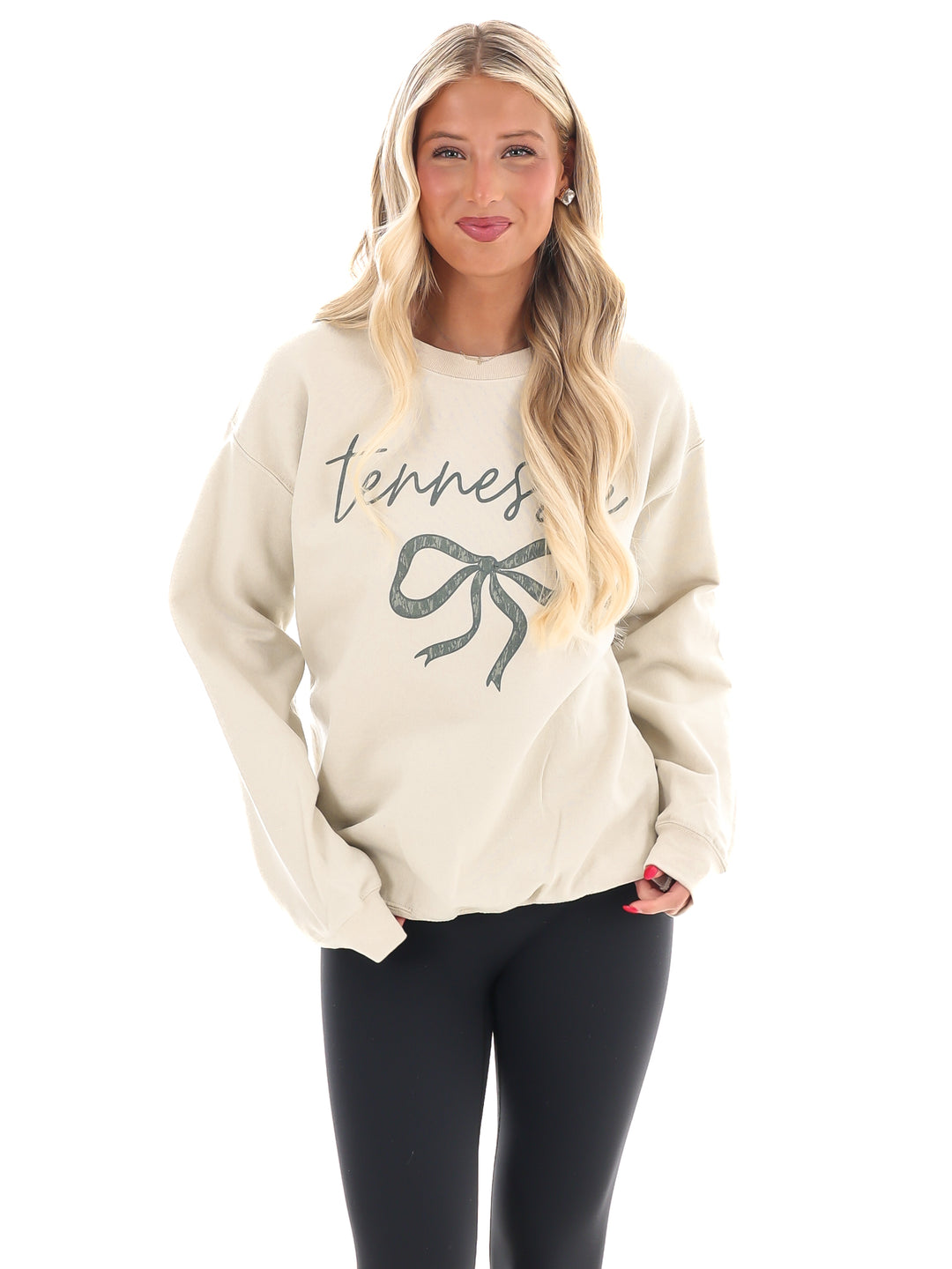 Camo Tennessee Coquette Bow Sweatshirt