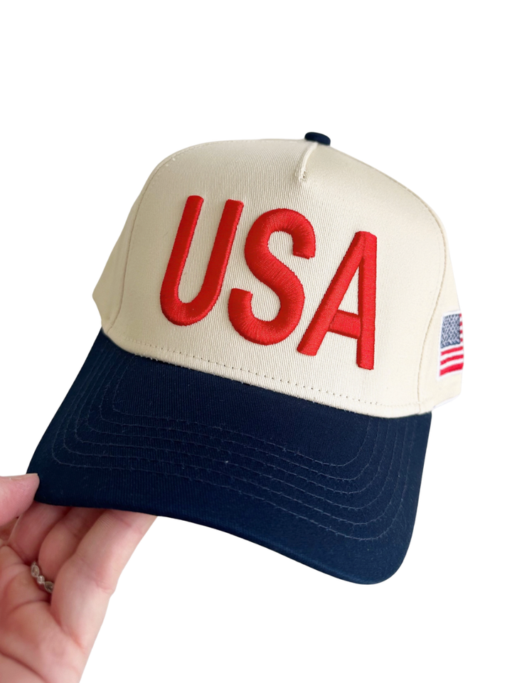 USA Vintage Trucker Hat