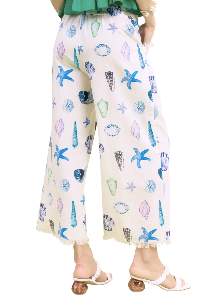 Seashell Story Wide Leg Pants