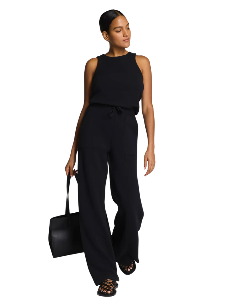 Spanx AirEssentials French Rib Sleeveless Jumpsuit