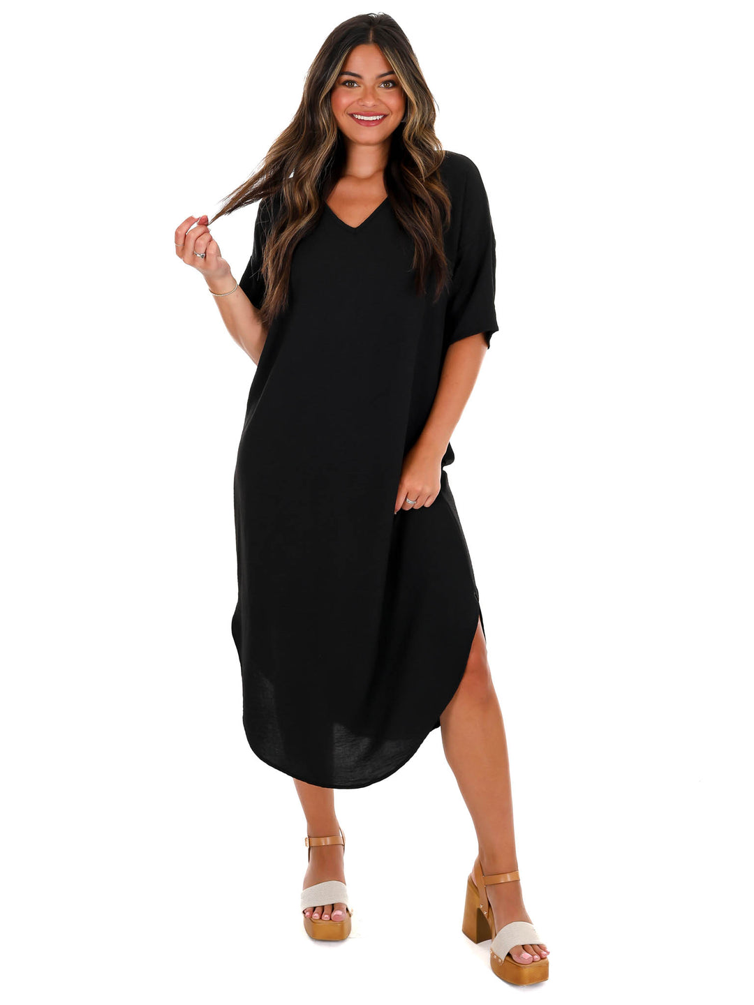 In My Element T-Shirt Midi Dress