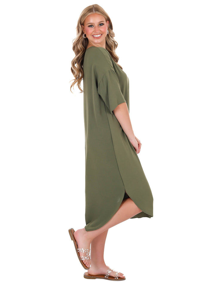 In My Element T-Shirt Midi Dress