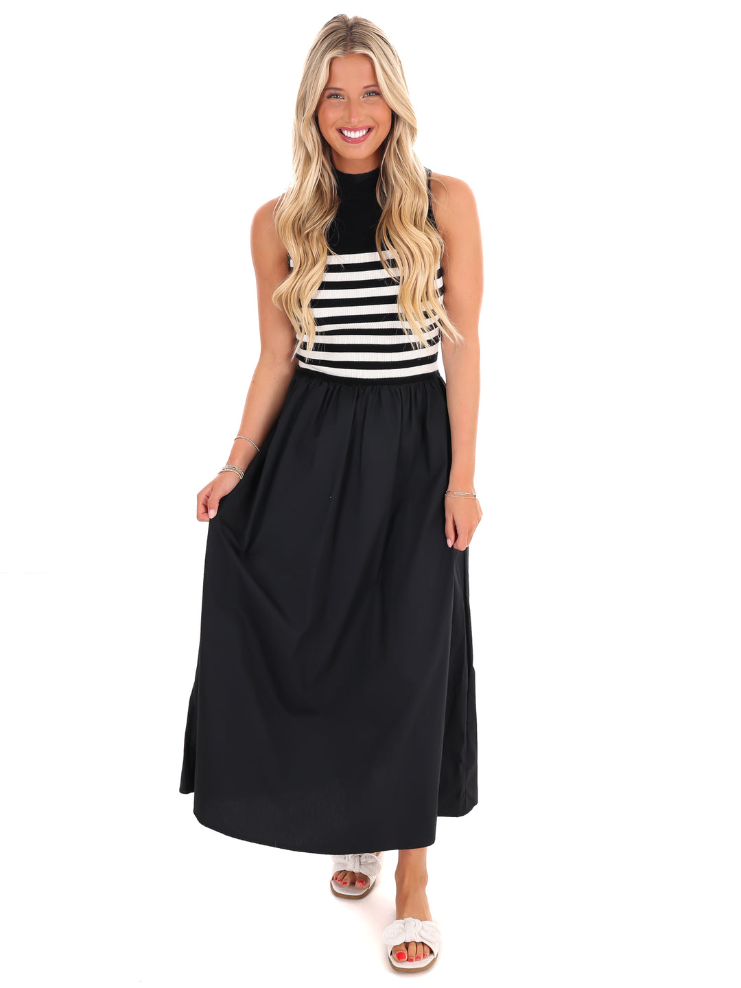 Leave A Legacy Maxi Stripe Dress