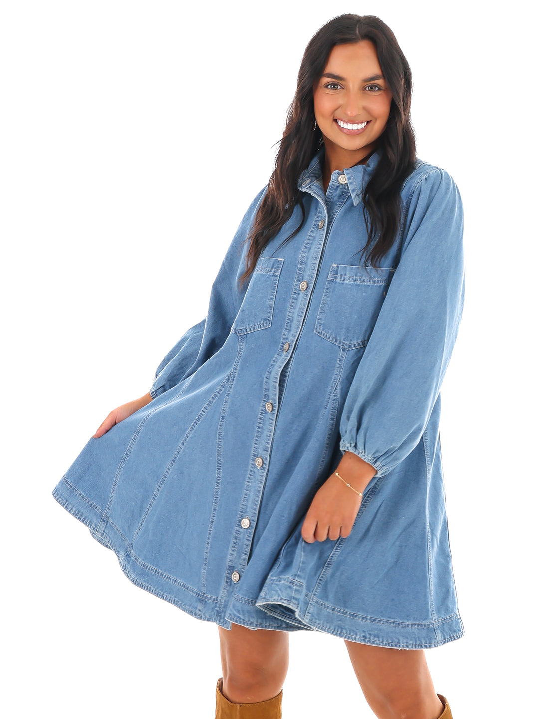 Blue Ridge Denim Mini Dress