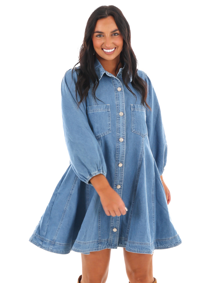 Blue Ridge Denim Mini Dress