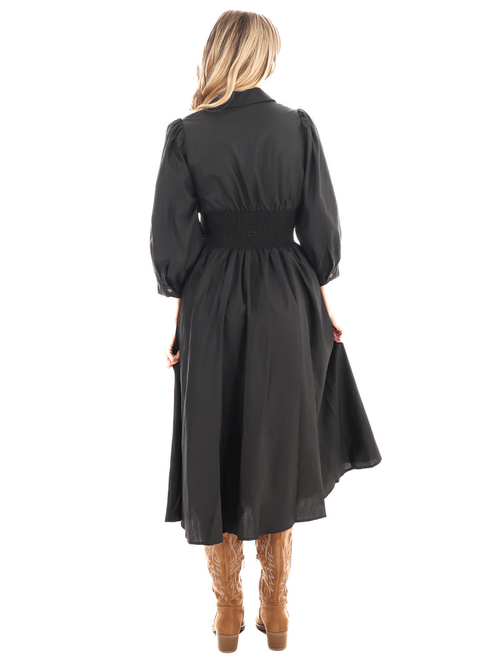 Take the High Road Midi Dress