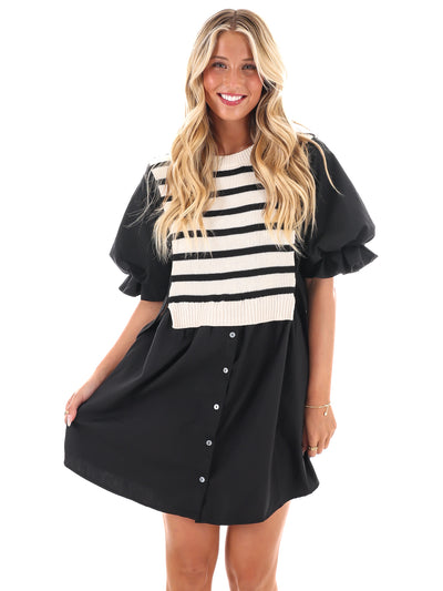 Dual Charm Twofer Mini Dress