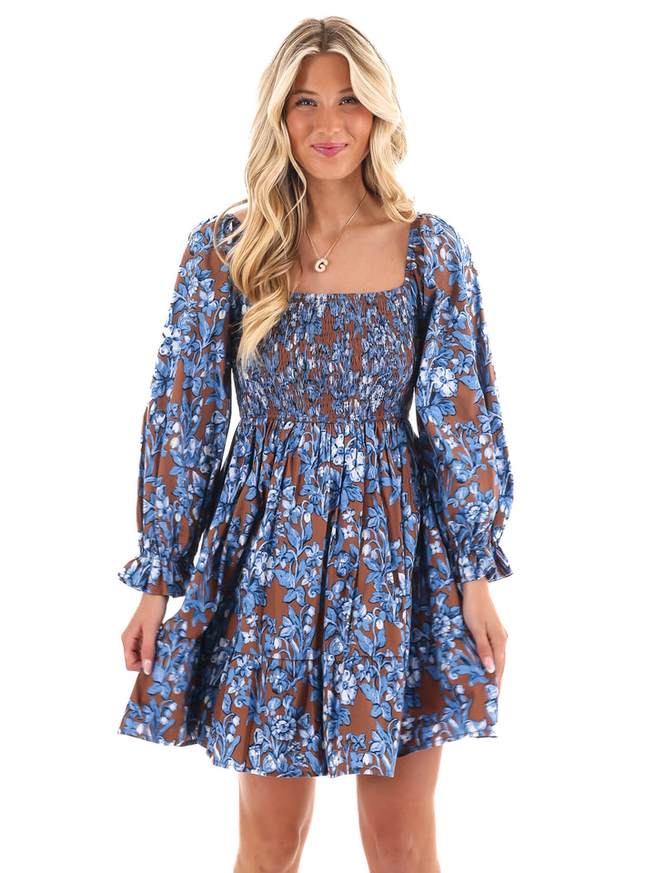 Would If I Could Floral Mini Dress