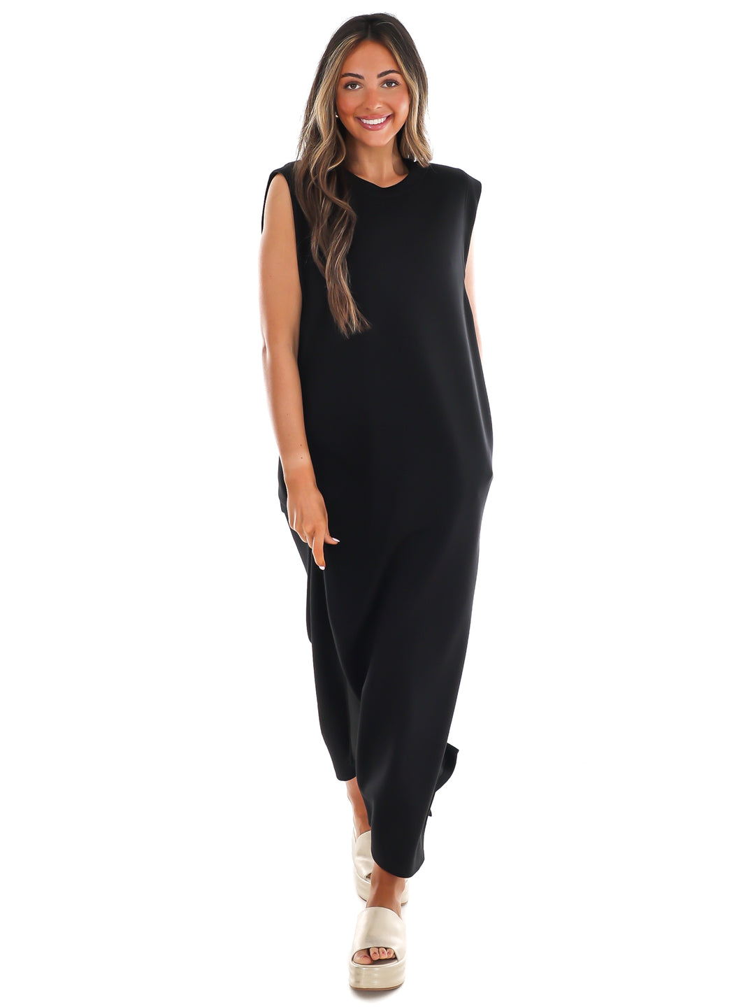 Take Me Somewhere Midi Dress