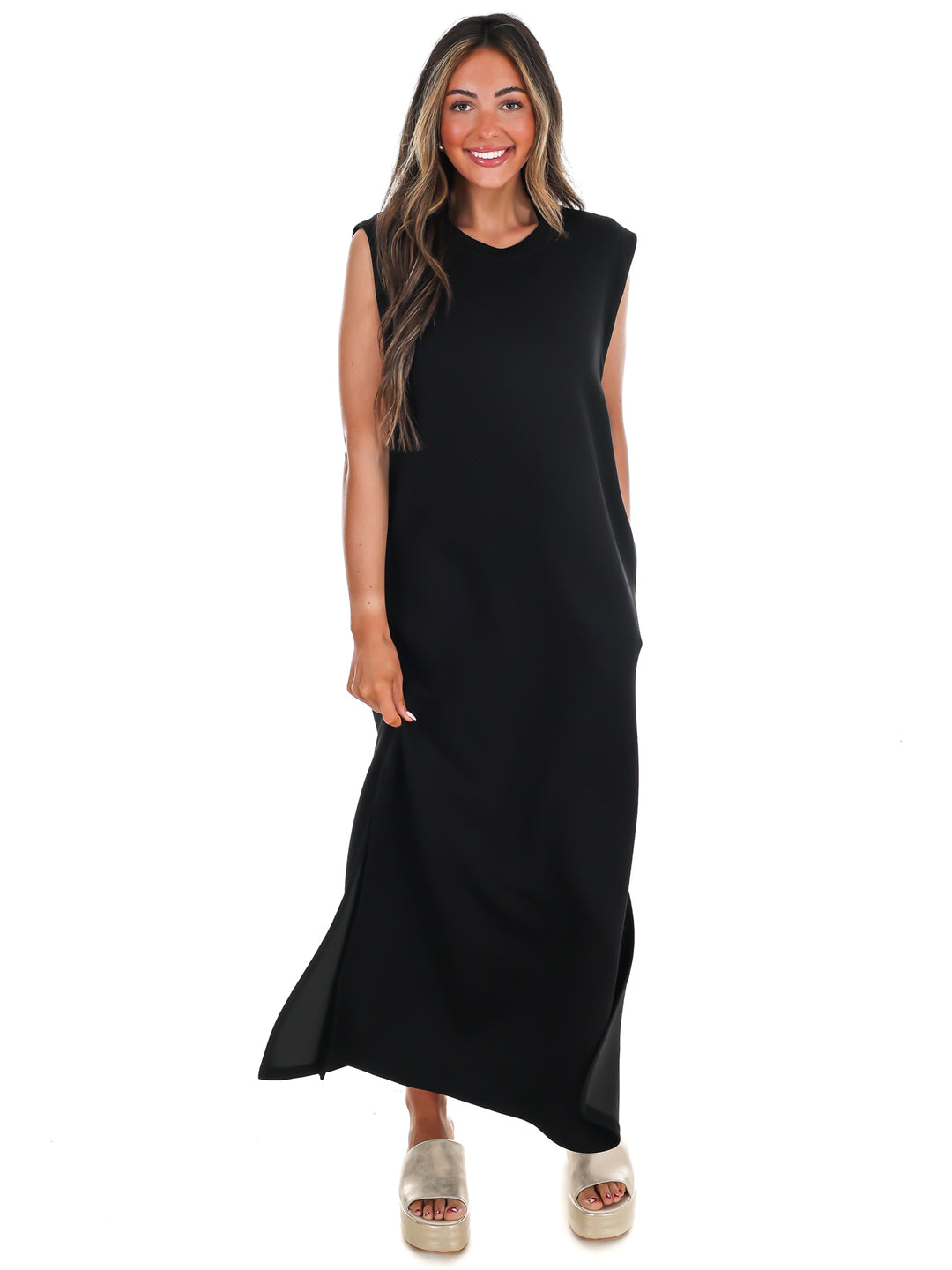 Take Me Somewhere Midi Dress