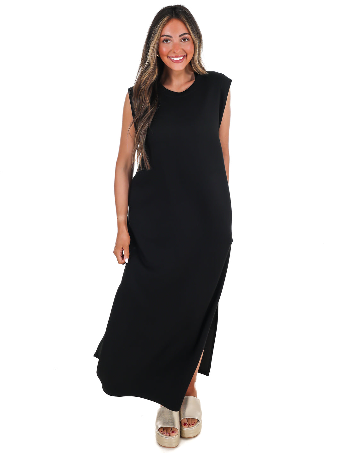 Take Me Somewhere Midi Dress