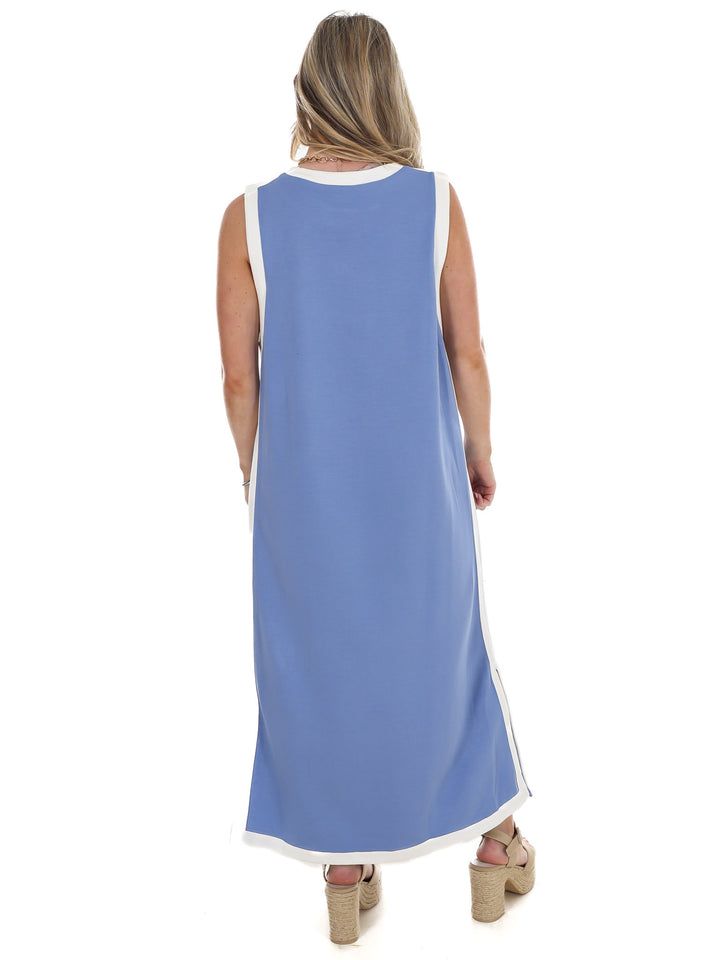 Reason to Stay Contrast Midi Dress