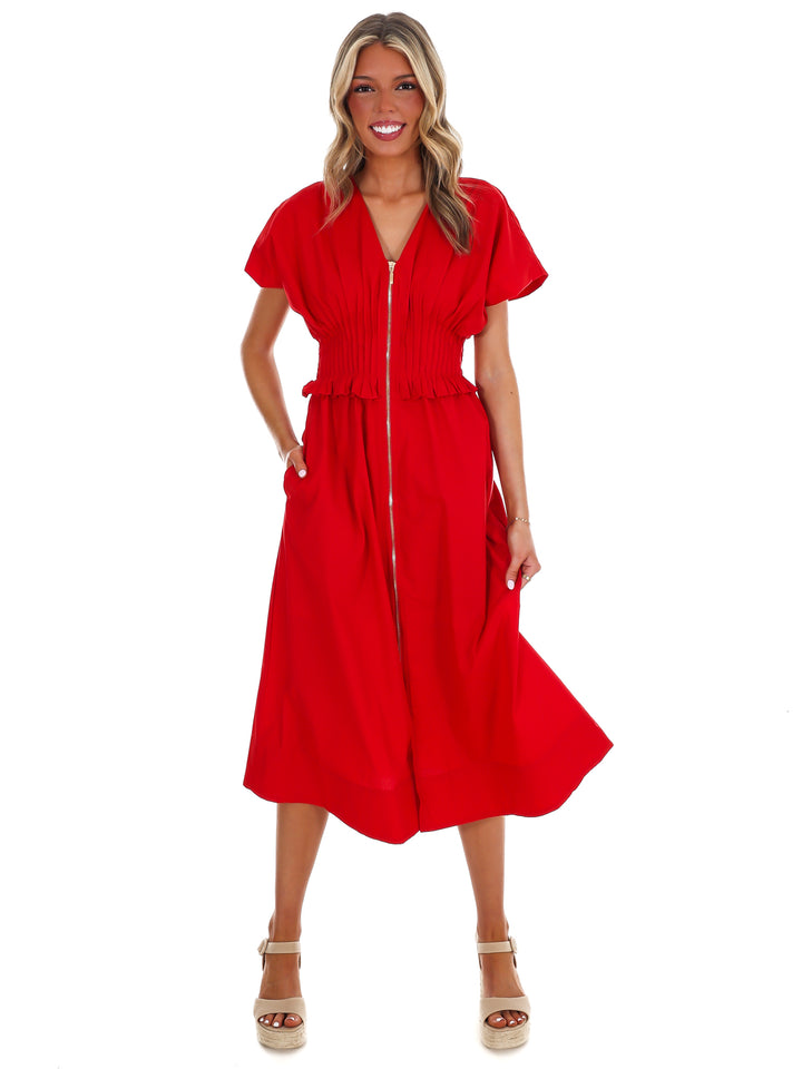 Catch the Breeze Midi Dress