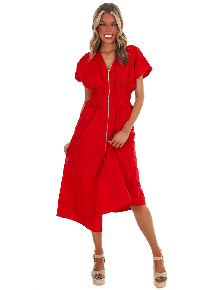 Catch the Breeze Midi Dress