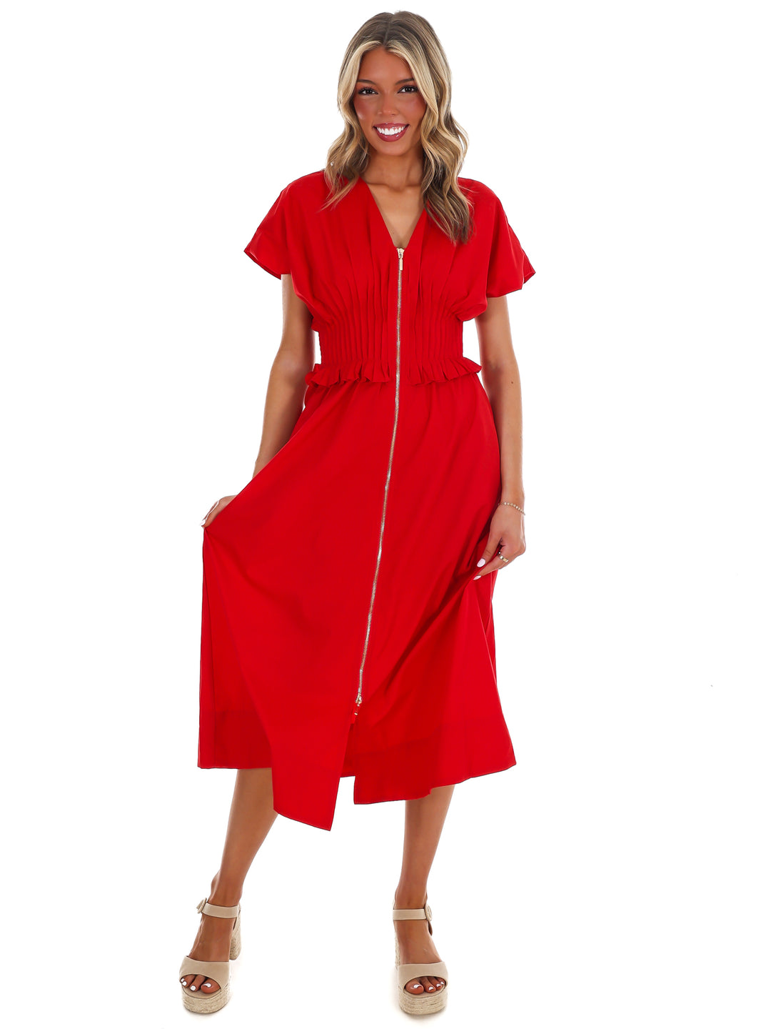 Catch the Breeze Midi Dress