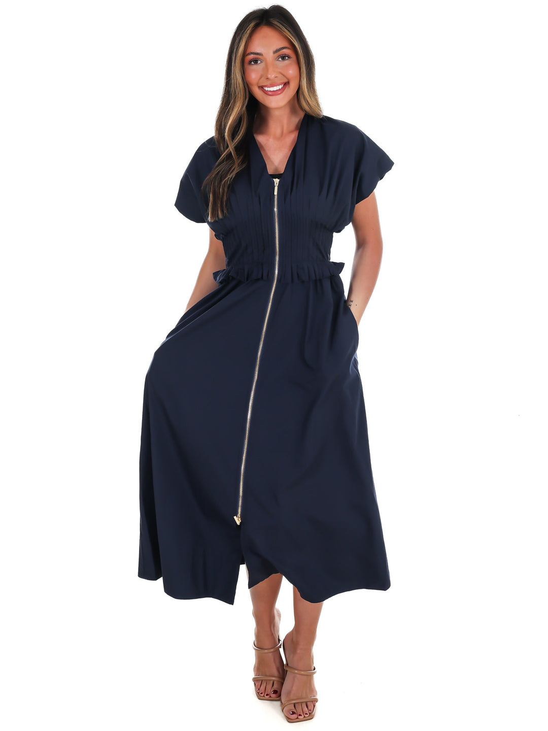 Catch the Breeze Midi Dress