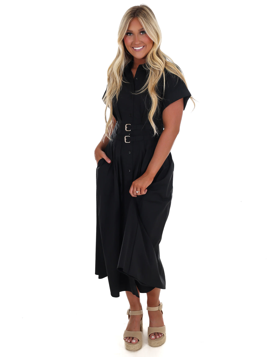 Hidden Joys Midi Dress