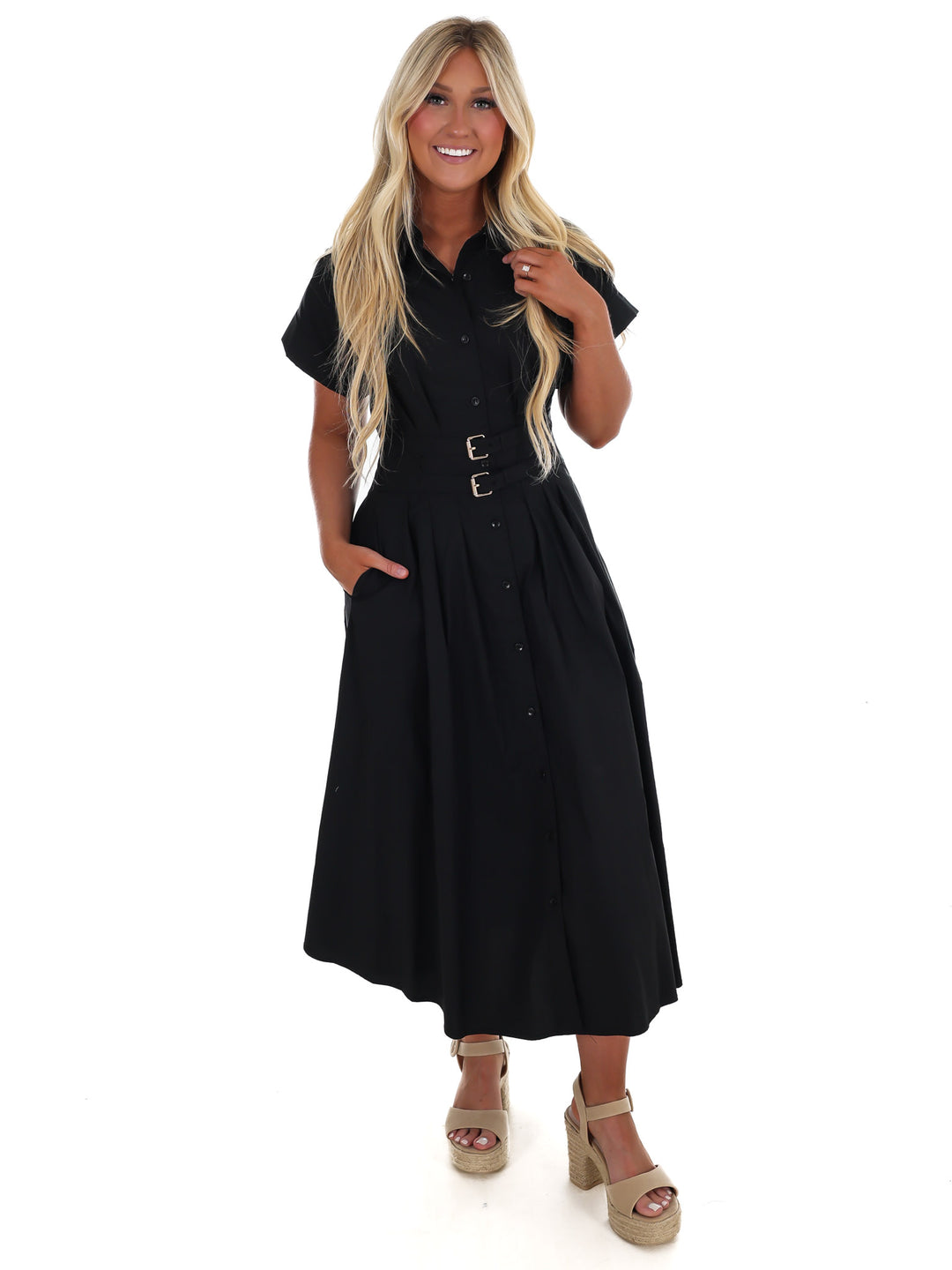 Hidden Joys Midi Dress