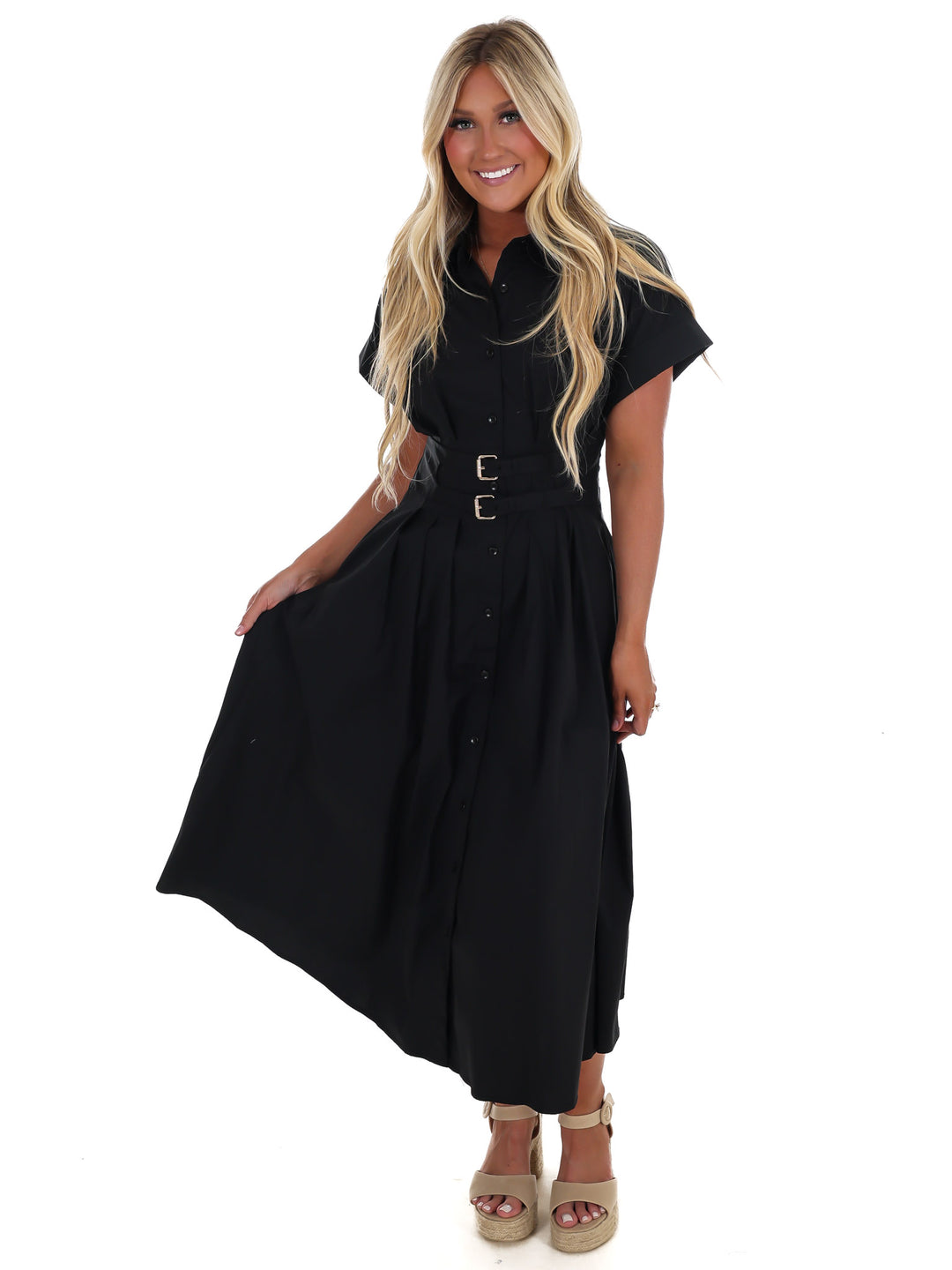 Hidden Joys Midi Dress
